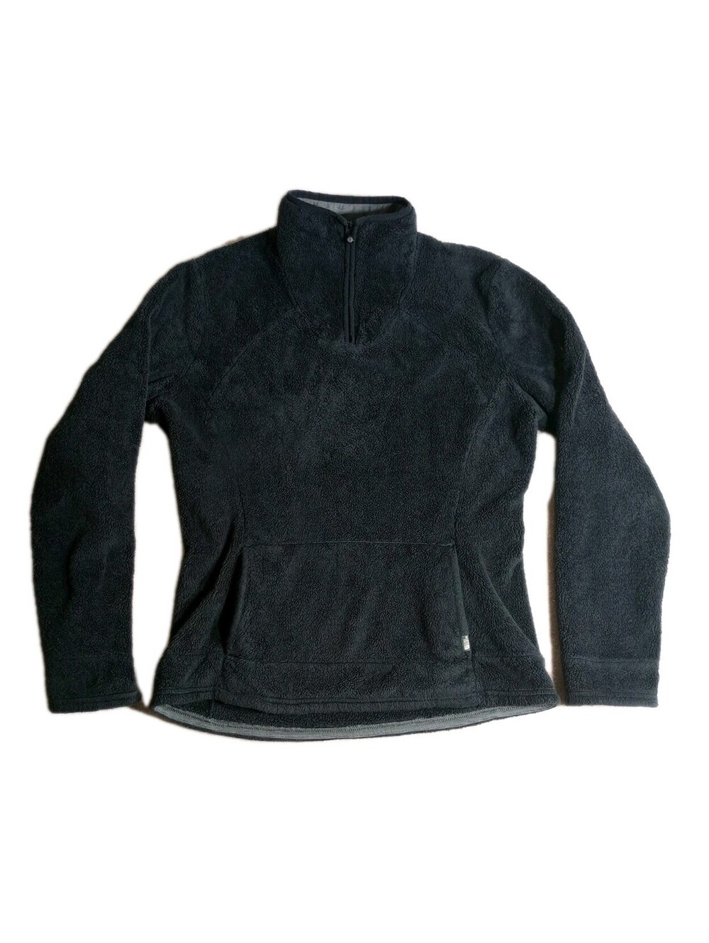 The North Face Womens Cozy Fleece Quarter 1/4 Zip Pullover Sweatshirt Size L
